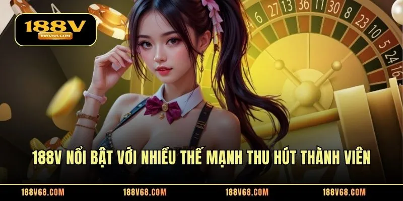 188V nổi bật với nhiều thế mạnh thu hút thành viên