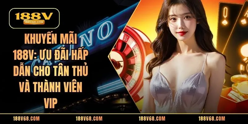Khuyến Mãi 188V: Ưu Đãi Hấp Dẫn Cho Tân Thủ Và Thành Viên Vip